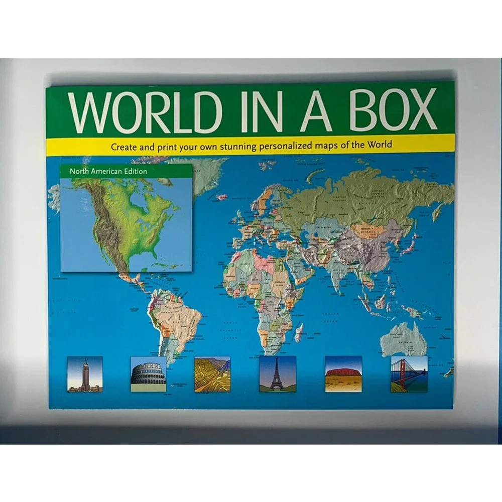 World In A Box Create Your Own Personalized Maps North America‎ Ed Geography